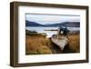 Boat wreck, Isle of Mull, Inner Hebrides, Scotland, United Kingdom, Europe-Karen Deakin-Framed Photographic Print