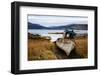 Boat wreck, Isle of Mull, Inner Hebrides, Scotland, United Kingdom, Europe-Karen Deakin-Framed Photographic Print