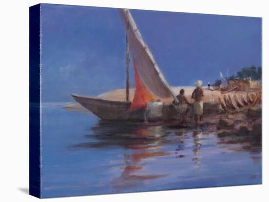 Boat Yard, Kilifi, 2012-Lincoln Seligman-Stretched Canvas