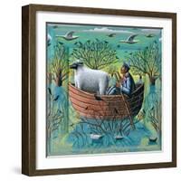 Boat-PJ Crook-Framed Giclee Print