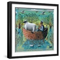 Boat-PJ Crook-Framed Giclee Print