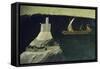 Boat-null-Framed Stretched Canvas