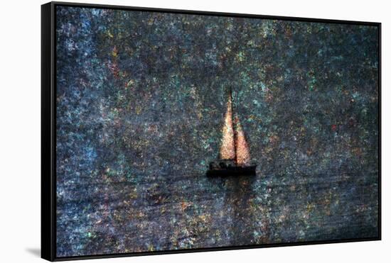 Boat-André Burian-Framed Stretched Canvas