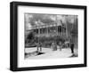 Boaters at Lake Lodge-Seneca Ray Stoddard-Framed Photographic Print