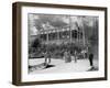 Boaters at Lake Lodge-Seneca Ray Stoddard-Framed Photographic Print