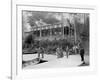 Boaters at Lake Lodge-Seneca Ray Stoddard-Framed Photographic Print