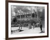 Boaters at Lake Lodge-Seneca Ray Stoddard-Framed Photographic Print