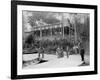 Boaters at Lake Lodge-Seneca Ray Stoddard-Framed Photographic Print