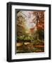 Boathouse, Alfred Nicholas Gardens, Dandenong Ranges, Victoria, Australia, Pacific-Schlenker Jochen-Framed Photographic Print