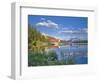 Boathouse and Maligne Lake, Jasper National Park, Alberta, Rockies, Canada-Michele Falzone-Framed Photographic Print