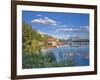 Boathouse and Maligne Lake, Jasper National Park, Alberta, Rockies, Canada-Michele Falzone-Framed Photographic Print