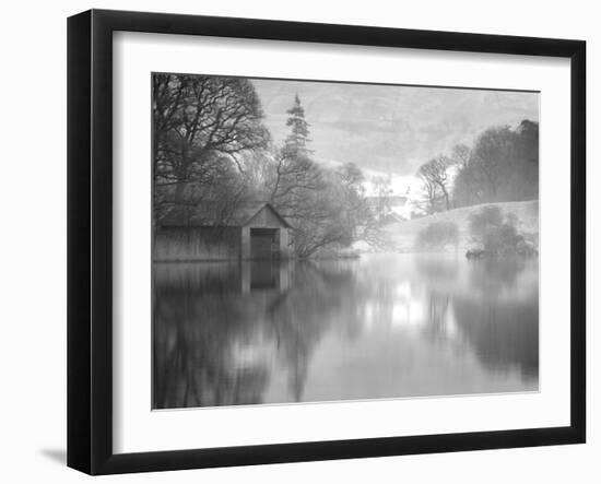 Boathouse, Cumbria, England, UK-Nadia Isakova-Framed Photographic Print