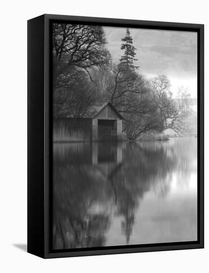 Boathouse, Cumbria, England, UK-Nadia Isakova-Framed Stretched Canvas