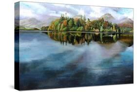 Boathouse, Derwentwater, Cumbria, 2008-Trevor Neal-Stretched Canvas