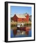 Boathouse in Rockport Harbor, Cape Ann, Greater Boston Area, Massachusetts, New England, USA-Richard Cummins-Framed Photographic Print