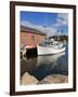 Boathouse in Rocky Neck, Gloucester, Cape Ann, Greater Boston Area, Massachusetts, New England, USA-Richard Cummins-Framed Photographic Print