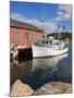 Boathouse in Rocky Neck, Gloucester, Cape Ann, Greater Boston Area, Massachusetts, New England, USA-Richard Cummins-Mounted Photographic Print