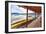 Boathouse, Maligne Lake, Canada-George Oze-Framed Photographic Print