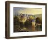 Boathouse on the Dordogne-Max Hayslette-Framed Premium Giclee Print