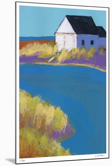 Boathouse on the Sound-Gale McKee-Mounted Limited Edition