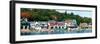 Boathouse Row at the Waterfront, Schuylkill River, Philadelphia, Pennsylvania, USA-null-Framed Photographic Print