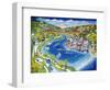 Boathouse Row-Bill Bell-Framed Giclee Print