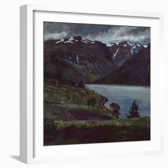 Boathouse-Nikolai Astrup-Framed Giclee Print