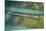 Boathouses at the Aare, Unterseen, Thunersee, Aare, Weissenau-Frank Fleischmann-Mounted Premium Photographic Print