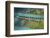 Boathouses at the Aare, Unterseen, Thunersee, Aare, Weissenau-Frank Fleischmann-Framed Photographic Print