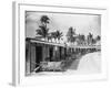 Boathouses at the Boca Raton Cabana Club-null-Framed Photographic Print