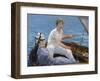 Boating, 1874-Edouard Manet-Framed Giclee Print