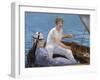 Boating, 1874-Edouard Manet-Framed Giclee Print