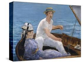 Boating, 1874-Edouard Manet-Stretched Canvas