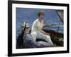 Boating, 1874-Edouard Manet-Framed Giclee Print