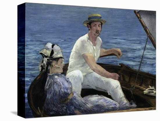 Boating, 1874-Edouard Manet-Stretched Canvas