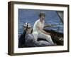 Boating, 1874-Edouard Manet-Framed Premium Giclee Print