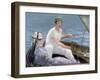 Boating, 1874-Edouard Manet-Framed Giclee Print