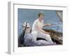 Boating, 1874-Edouard Manet-Framed Giclee Print