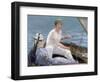 Boating, 1874-Edouard Manet-Framed Giclee Print