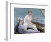 Boating, 1874-Edouard Manet-Framed Giclee Print