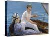 Boating, 1874-Edouard Manet-Stretched Canvas