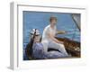 Boating, 1874-Edouard Manet-Framed Giclee Print