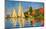 Boating at Argenteuil-Claude Monet-Mounted Giclee Print