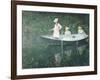 Boating At Giverny-Claude Monet-Framed Art Print