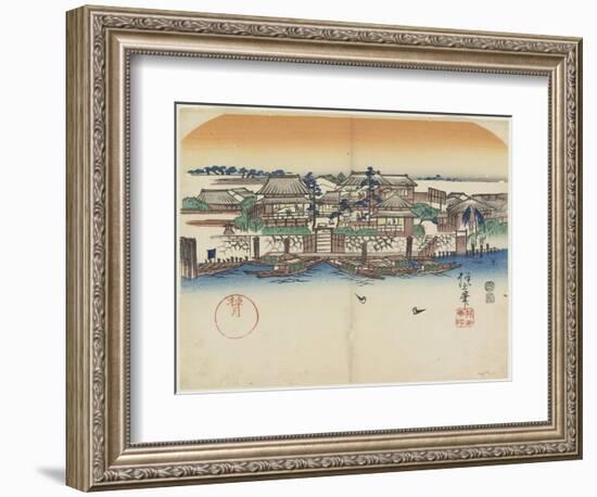 Boating Inn, 1841-Hogyoku-Framed Giclee Print