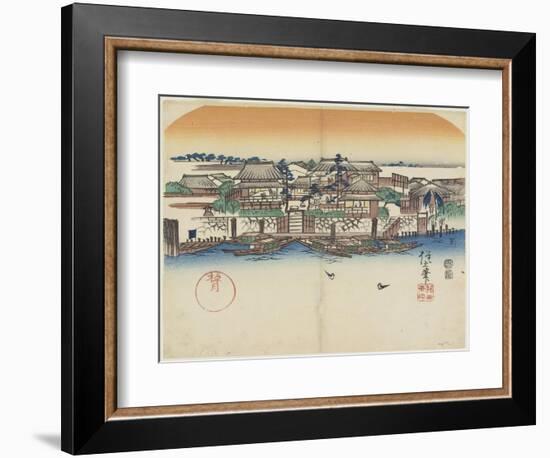 Boating Inn, 1841-Hogyoku-Framed Giclee Print