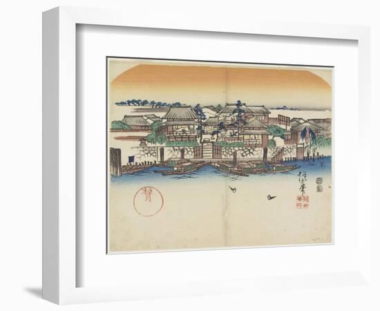 Boating Inn, 1841-Hogyoku-Framed Giclee Print