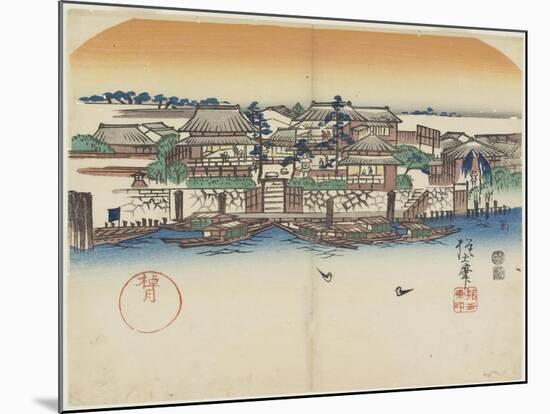 Boating Inn, 1841-Hogyoku-Mounted Giclee Print