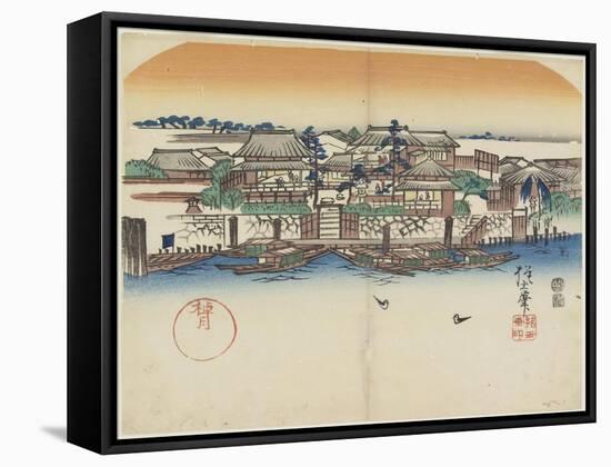 Boating Inn, 1841-Hogyoku-Framed Stretched Canvas