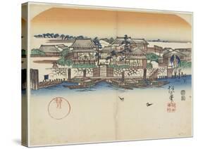 Boating Inn, 1841-Hogyoku-Stretched Canvas